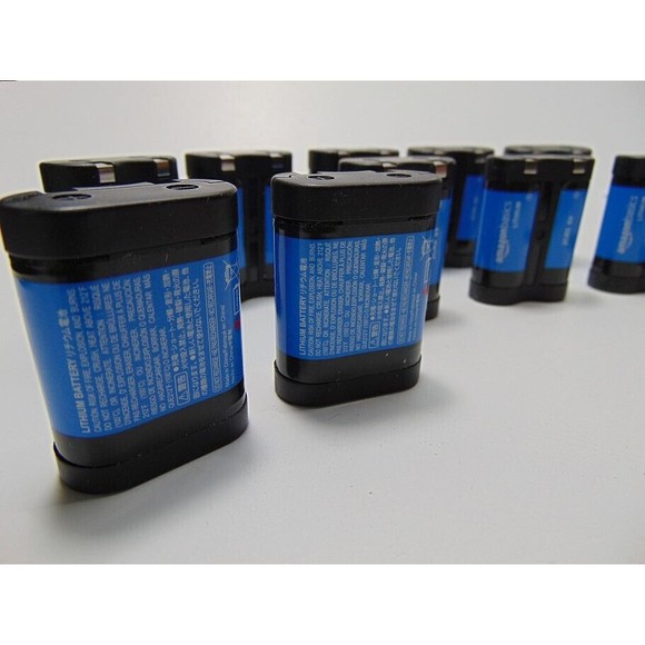 Amazon Basics 2CR5 6V Lithium Batteries NON-RECHARGABLE Bundle of 10 NEW - Picture 7 of 8